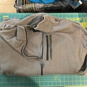 XL Marc Ecko unlimited grey sweatshirt zipper